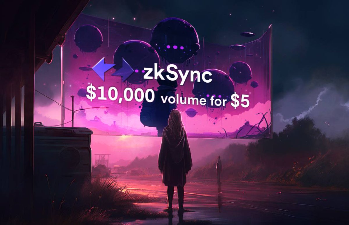 $ZKS will be one of the most profitable airdrops in history.

Get $10,000 in volume with my strategy in ZkSync.

Time - 10 minutes
Cost - $5

Discover it right now 👇🧵