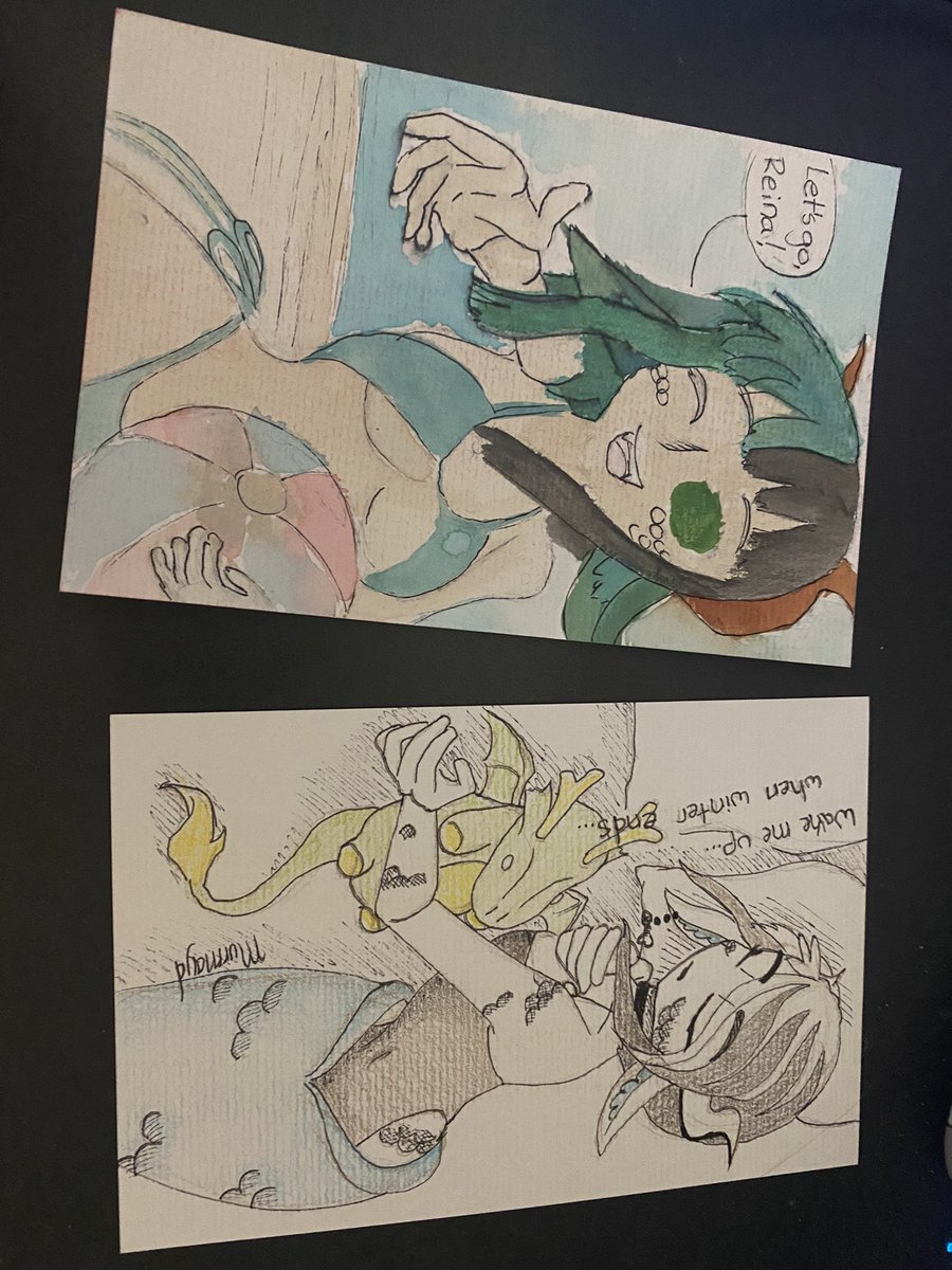I just got these in the mail from <a href="/MaydMur/">🩵💚Murmayd💚🩵</a>  the one messed up when she was making it so she made me a whole new one… and sent them both! I love them so much!