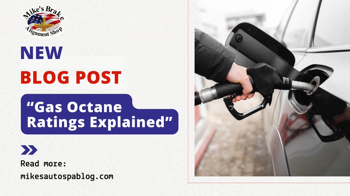 Ever wondered what those numbers at the #gaspump really mean? In our latest blog, we shed light on what gas octane ratings are and why they matter. Read here: mikesautospablog.com/gas-octane-rat… #gasoctaneratings #autoshop