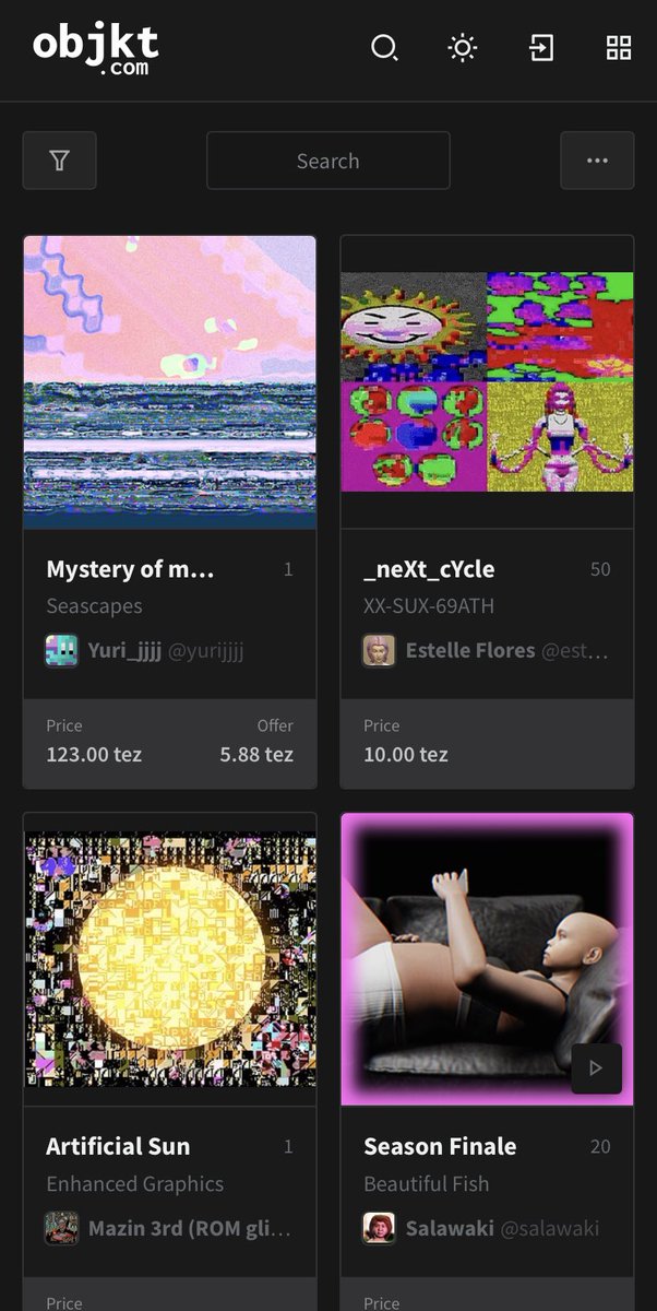 UnknownCo123's tweet photo. Of course had to try out the new curation feature @objktcom very smooth experience 👌🏻

“Data Detours” 

Life, in its essence, is a glitch – a beautiful deviation from the mundane. These artworks embody this glitch, each pixel and distortion opening doors to unseen worlds. They are not just art; they are echoes of our imperfect journey, transforming flaws into gateways of new possibilities.

With works from @Yuri_jjjj @estelle_flores_ @endless_mazin @Salawaki_3000 @formlessxyz @trillobyteart @silvasantuz @LN0ir @__scerbo__ @haydiroket @ahmadova_marina @pepe_kunta @sabatobox @eduardopolitzer @whoissubnet @nbswwit @FaunaTrade @WebOdd 

https://t.co/8ziveiLyQ7