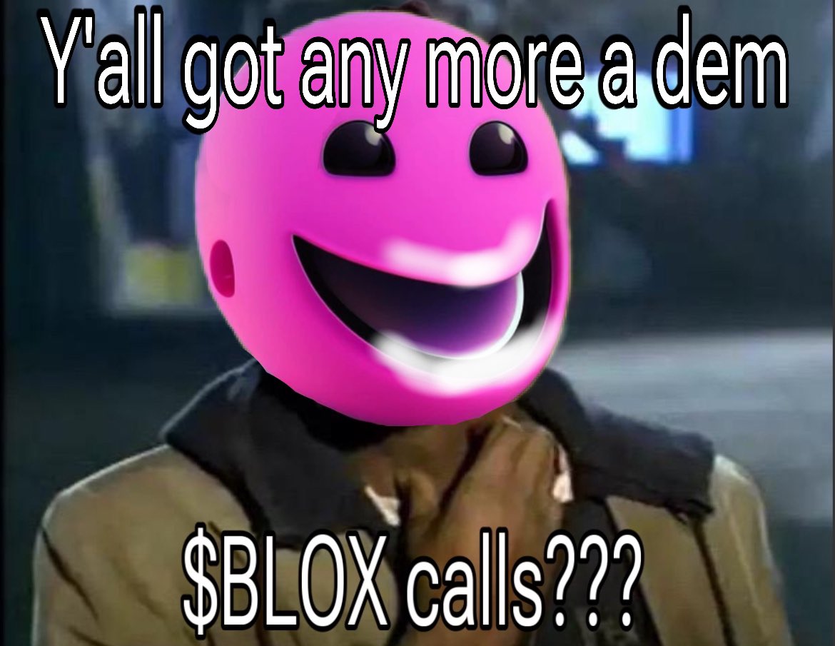 Freshwatermeln's tweet image. Me rn
@ZonnyV2 @blox_ai @Blips_eth @Potter_ether @Pac_ether @BrutusLeviathan 
$BLOX #BLIPS
#BLIPADAY DAY 98