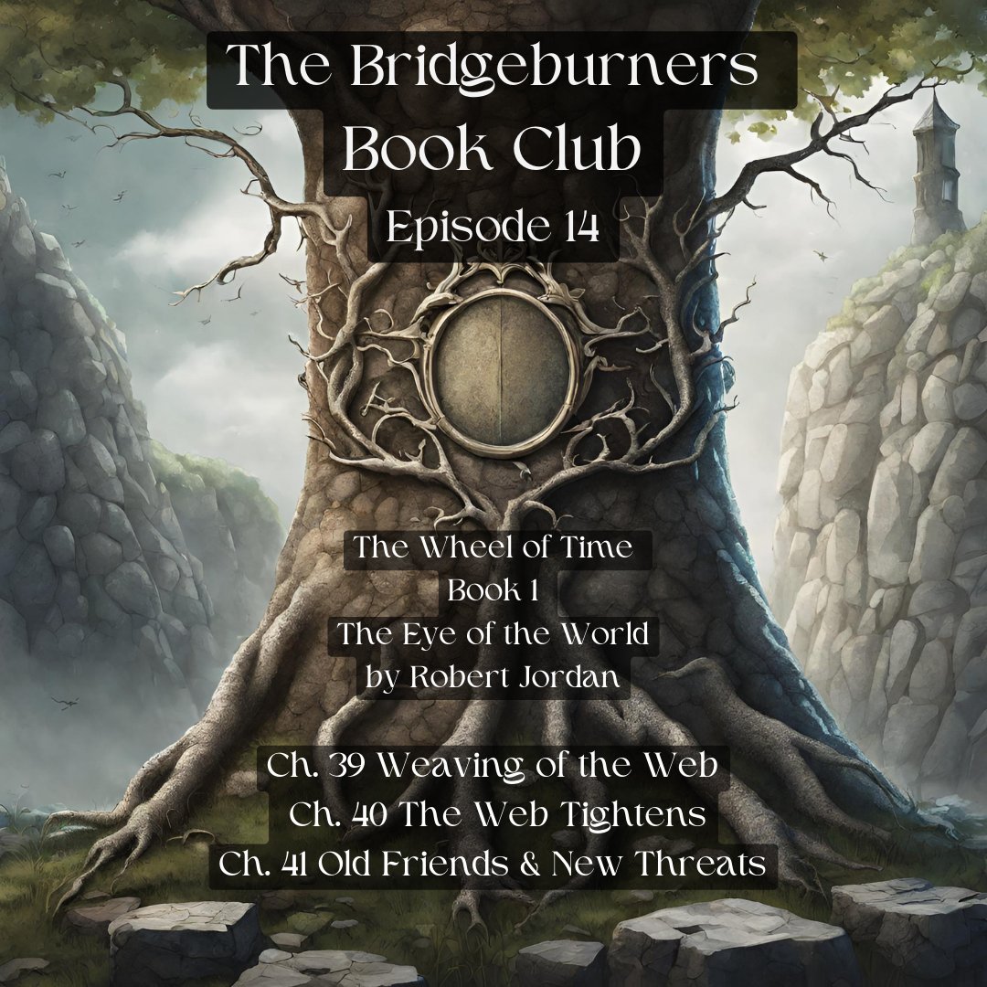 Episode 14 has arrived! A bona fide #princess makes an appearance, Rand receives a head injury, and a happy reunion caps off the evening. But first, what's -your- favorite #localbookstore? It's #TheWheelOfTime #WOT on the #BridgeburnersBookClub! podcasts.apple.com/us/podcast/bri…