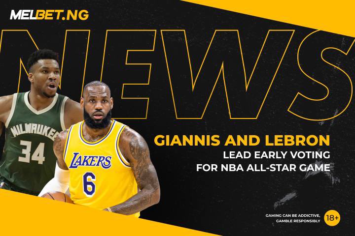 MelbetNigeria's tweet image. Star forwards delight their fans! 🔝🏀

LeBron James and Giannis Antetokounmpo lead their respective conferences in the first fan returns of NBA All-Star Voting presented by AT&amp;amp;T🔥

#NBAAllStar #Lebanonnews #Basketballnews #Lakers #MilwaukeeBucks