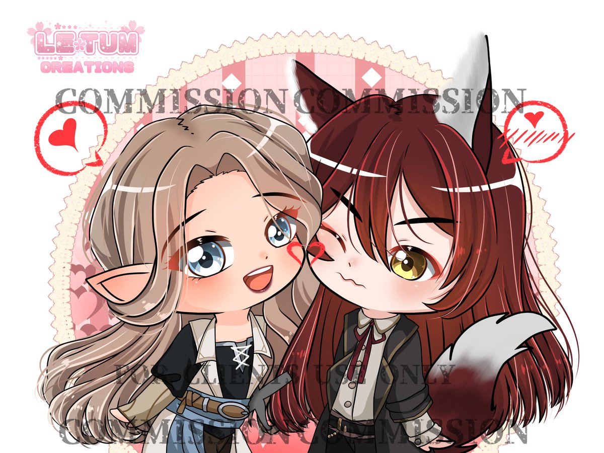 LETum1998's tweet photo. FB COMMS (⁠ ⁠╹⁠▽⁠╹⁠ ⁠)
(Late Post)
#Chibi #YCH #commissionsopen https://t.co/jtiNLIATHj