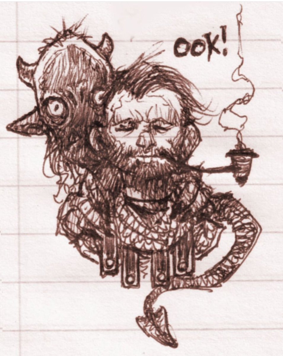 I’m on that Midjourney artist list, so they are trying to steal gems like this!

Good luck techno robots! You’ll never capture the truth depth and passion of my ook doodles!! :p