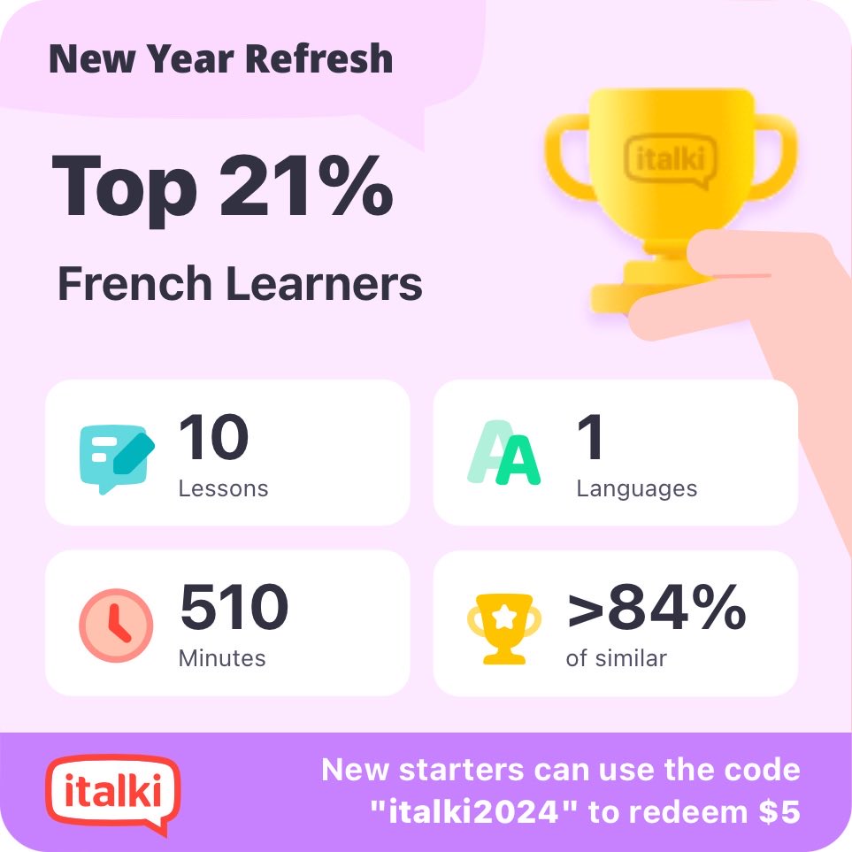 TrudeauGulati's tweet photo. [Leave us a nice comment!]

*Use the code “italki2024” and receive a free $5 credit. Limited time only!
https://t.co/4J2T0v8GTX 
@italki #italkiRefresh https://t.co/nLcdHlwBoA
