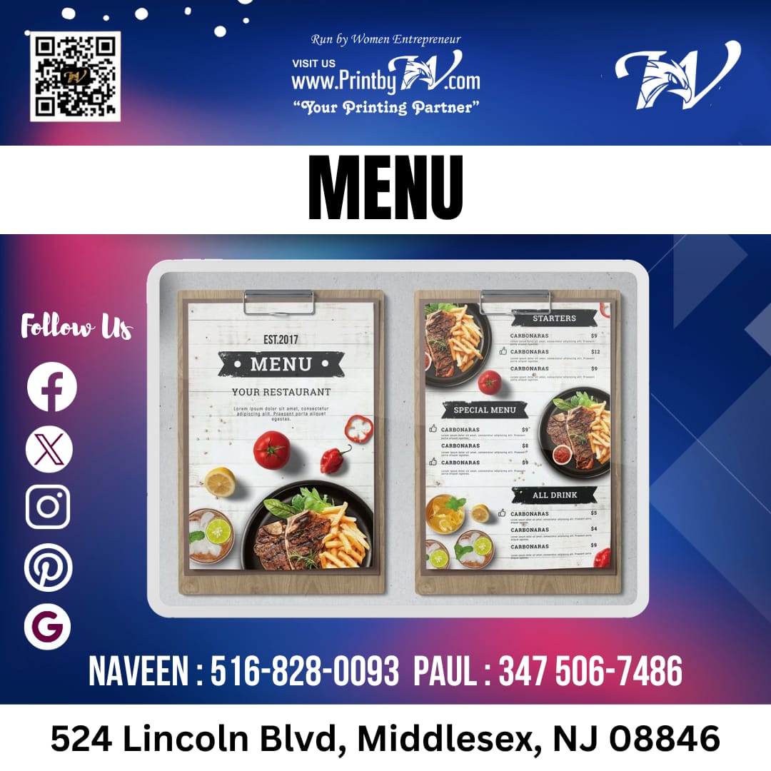 printbyw's tweet photo. Explore a world of flavors with our new printed menu! Culinary delights await your taste buds. 🍽️🌟
.
Get More Information Visit Us
https://t.co/urGU4R9RFH
.
.
Tags
#Menu #Flyers #BrandMakeover #printbyw #BusinessSuccess #printing #printandgraph #newyork #us https://t.co/BBrQiCfPXz