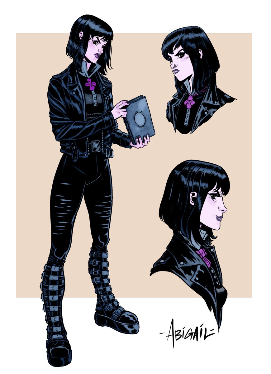 She's inquisitive, snarky and dedicated to the occult arts, meet Abigail!

Our newest member to the Displaced alongside Amber, Chad, Sam, Nick, Troy and Raj. She'll be joining the gang with our upcoming update!

Turn on the Depeche Mode, light that flame and bring the mood!