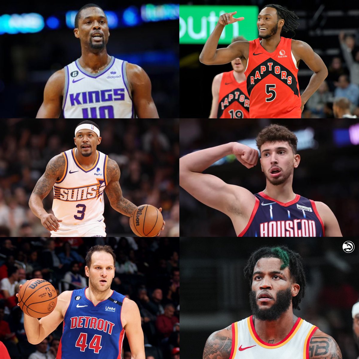 $200 to one person who likes or RTs this tweet if we go 6-0!

January 5th NBA plays,

Saddiq Bey 7.5 RA “O”
(-125)ESPN
Alperen Sengun 4.5 Asts “O”
(-105)MGM
Bojan Bogdanovic 23.5 PR “O”
(-108)FD
Bradley Beal 30.5 PRA “U”
(-115)PointsBet
Harrison Barnes 12.5 PR “O”
(-102)FD