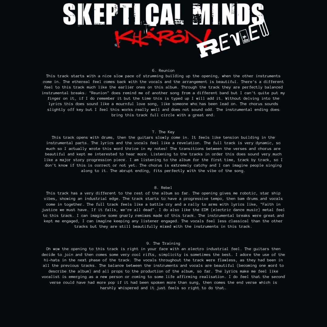 dead_chatty's tweet photo. 🎧Album Review🎧🎧
Hard Life promotions reached out introduced Sarah to this fantastic band! 
Check out the full review of Skeptical Minds album "Kh​á​r​ô​n" on our website ~
https://t.co/2rHv20Sb1K 

#musicreview #albumreview #nümetal #symphonicmetalband #trilogy https://t.co/xkO7Fptd91