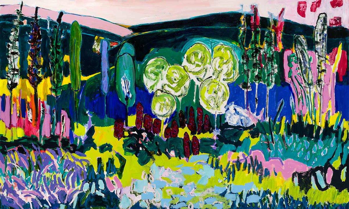 WomensArtForAll's tweet photo. Nina #Cherney (@NinaCherney) •Change Of Scene• #WomensArt #ArtByWomen #WomenArtists https://t.co/HLZQvRM6dL