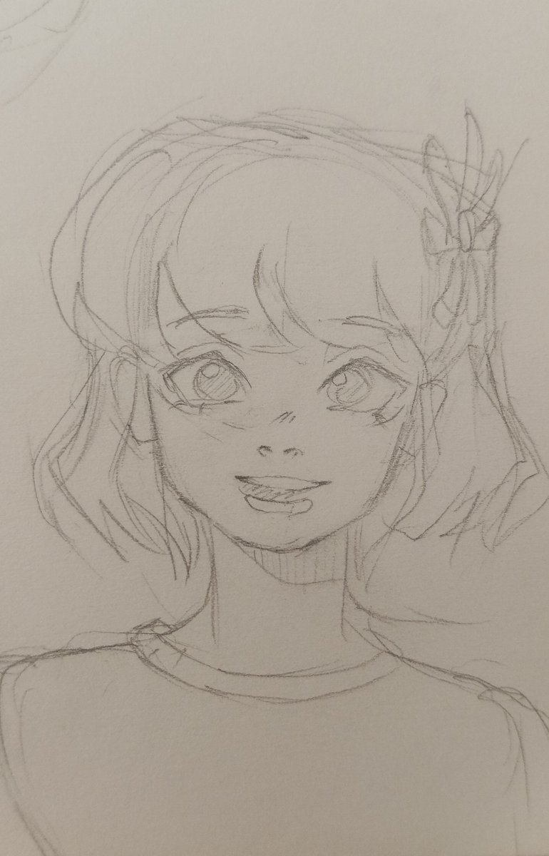 fearnavght's tweet photo. trying to sketch her a bit more in character,, https://t.co/EusLJ35KMl