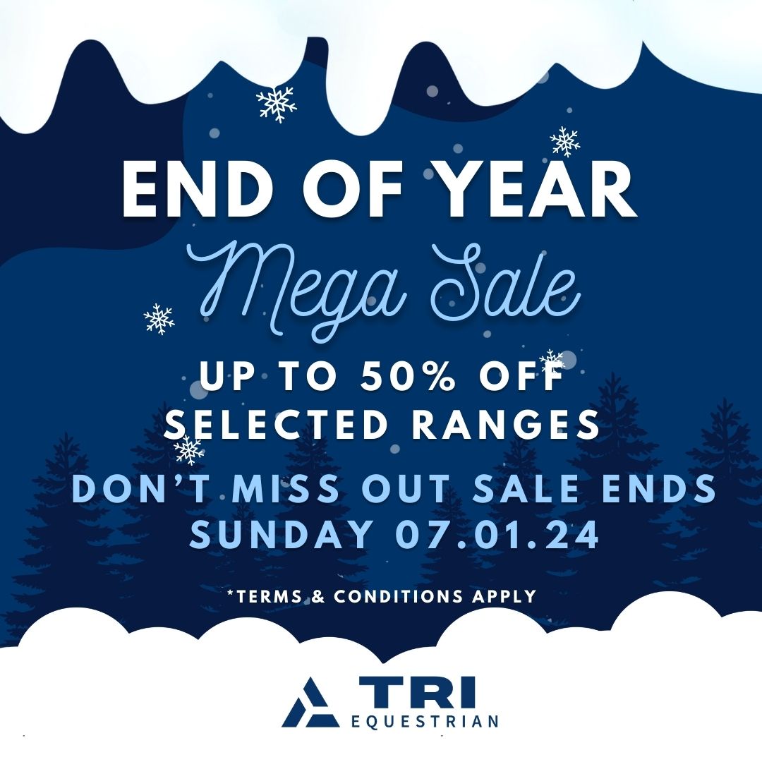End of Year Mega Sale ends this Sunday 🐎 Quick get in-store or online now to grab your favorites. Pop into the Curragh store (R56RK26), call 045 435020 to order ☎️ Order online 👇 ow.ly/GqJL50Qo5r6 #EndOfYearSale #MegaSale #OnlineShopping