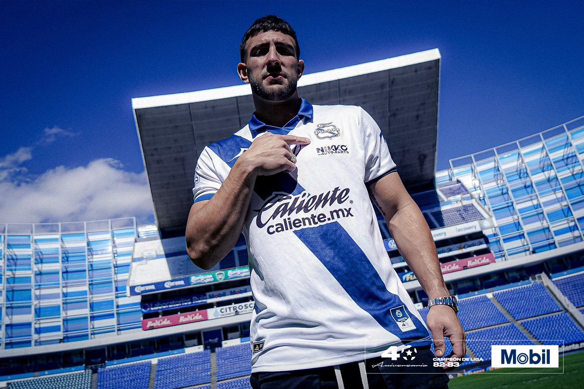 #OFICIAL
Lucas Cavallino es nuevo jugador de <a href="/ClubPueblaMX/">Club Puebla🎽</a>, será su segunda etapa con 'la franja' poblana.