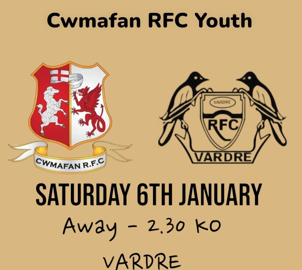 gavwelly's tweet photo. 1st Youth GAME of 2024 for @CwmafanRugby away to @vardrerugby  in a Friendly Fixture
#YouthRugbyRising https://t.co/nviYVO1cPI