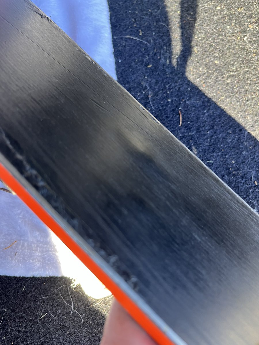 SeanRKinney14's tweet photo. @rossignol_1907 hi - lifelong customer here. See 2 pics and the 2 bumps and base rise. Ski repair shop cannot fix it and said it is warranty issue. What do I do next? https://t.co/81YSviQ2W5