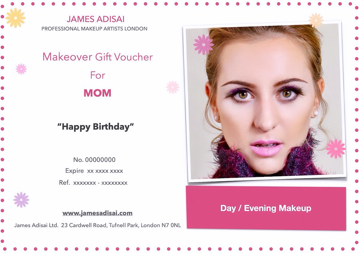 Looking for a new year gift? Our gift vouchers could be a perfect gift for your loved one 😍 jamesadisai.com/voucher.html #giftvoucher #pampering #giftvouchers #makeup #hair #giftcertificate #giftcertificates #giftsfotladies #giftsforwoman #newyeargifts #newyeargifts #voucher #gifts