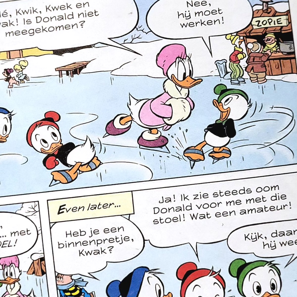 For 2024 readers of the Dutch Disney comic magazine will be treated every week with a one pager on the back that's drawn by either Tim Artz or Paco Rodriguez! But if you skate over to page 20 this week you can still find one of my left over pages drawn back in 2022 :)