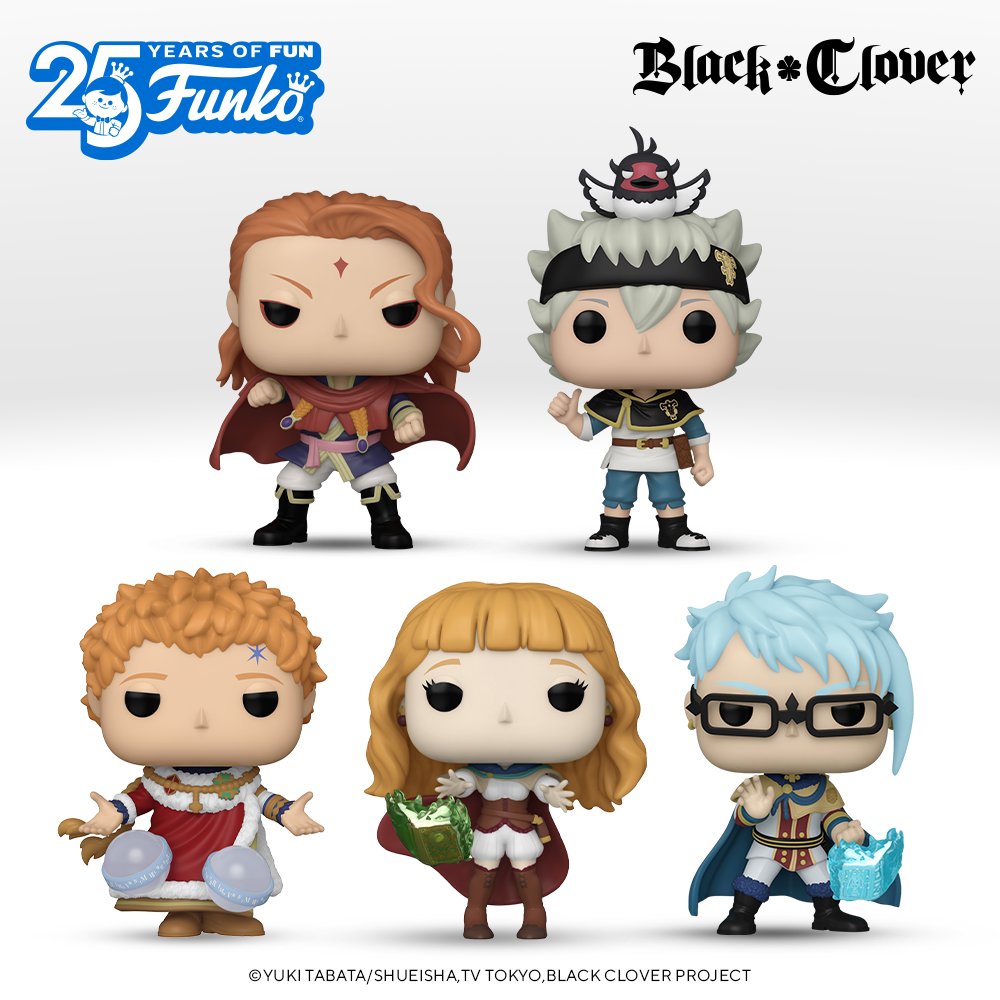 funkopopes's tweet photo. Anunciada la colección #FunkoPOP de #BlackClover https://t.co/4AUg9wwUTq