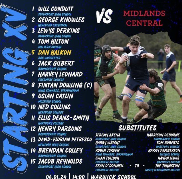 DanLyne10's tweet photo. Best of luck to @midsrugbyacad West U18s in their game tomorrow. Great to see so many schools and clubs represented from @NorthMidsRFU and @WarwickshireRFU 
Loved being a part of these guys journey over the years. I’ll be following from afar. #westisbest https://t.co/UzOW2VeAr7