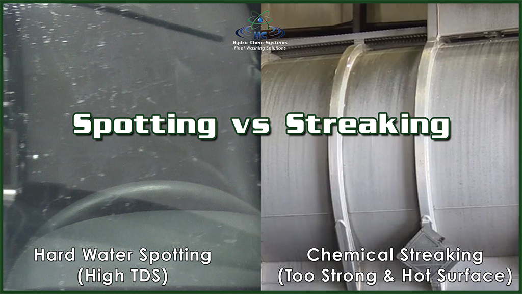 HydroChemSys's tweet photo. When it comes to keeping big trucks and fleets looking their best, dealing with spotting and streaking after a wash can be a real headache. It could be a soap problem, but it might have a different source - read our blog for more! #truckwash #powerwash
https://t.co/9e6HU9MAW4 https://t.co/mEVrGmkzPw