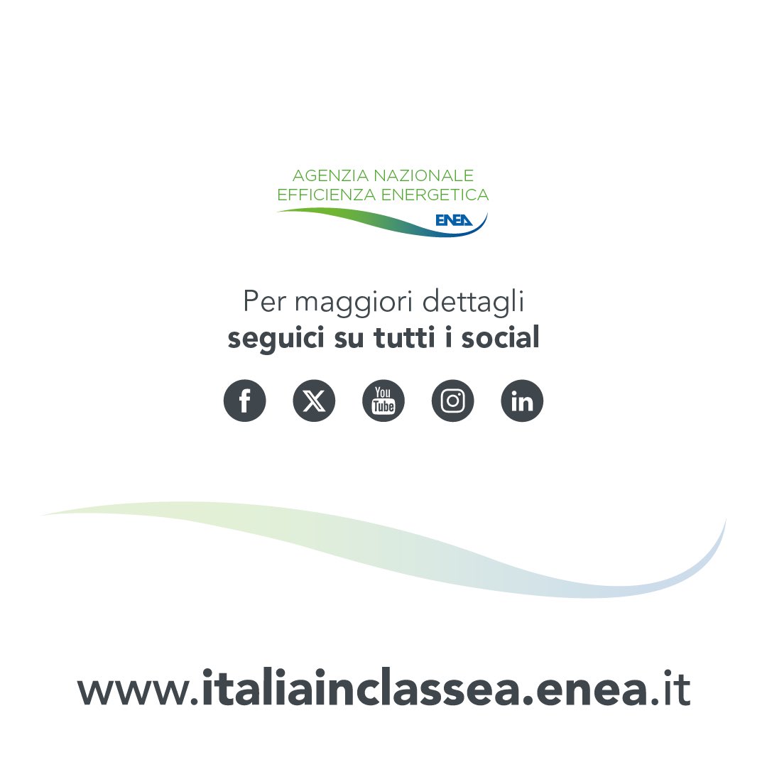 #scenari #energia #2023

I dettagli 👇
efficienzaenergetica.enea.it/vi-segnaliamo/…

<a href="/IEA/">International Energy Agency</a> <a href="/ENEAOfficial/">ENEA</a> <a href="/MASE_IT/">Ministero Ambiente e Sicurezza Energetica</a> <a href="/ItaliainClasseA/">Italia in Classe A</a>