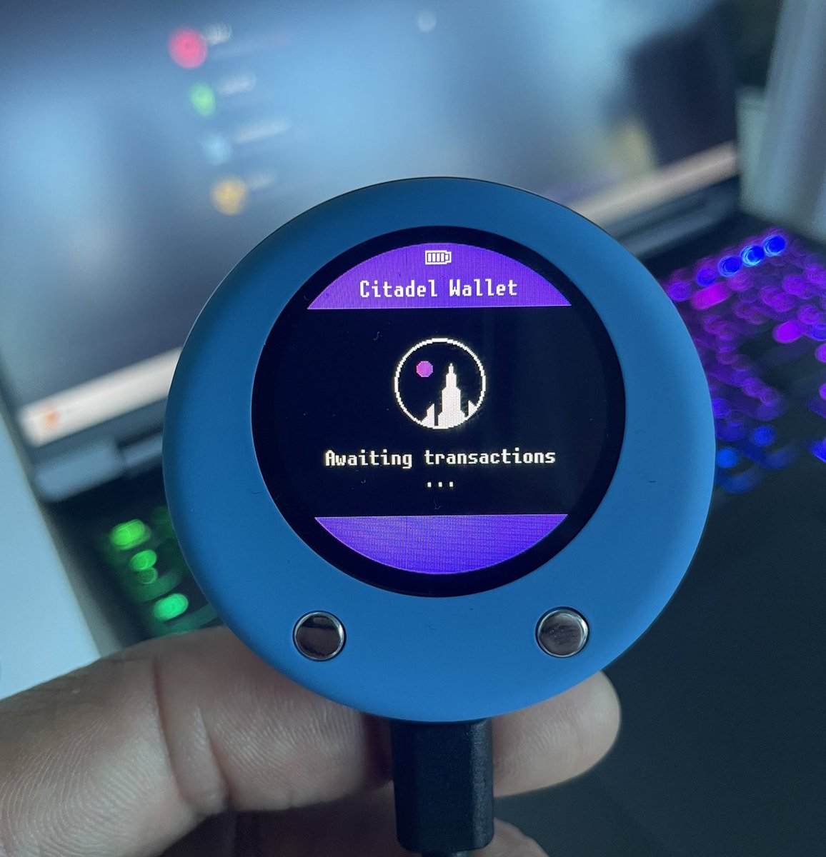 ShederaHbar's tweet image. Hello Charles! Happy New Year🎉
I’m very excited about @citadelwallet the CC EAL 6+ Hedera native hardware wallet with full network support. It’s scheduled for market H2 2024 🔐#HelloSecurity