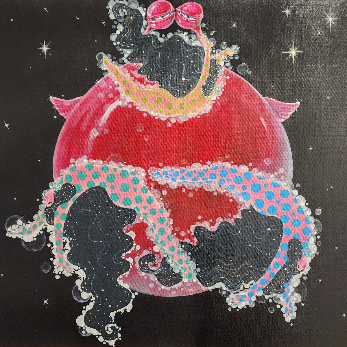 hui_art_'s tweet photo. λ μ~π
#JoyDy #ZeroGravityWorld #acrylicpainting https://t.co/5gTOEKRcbI