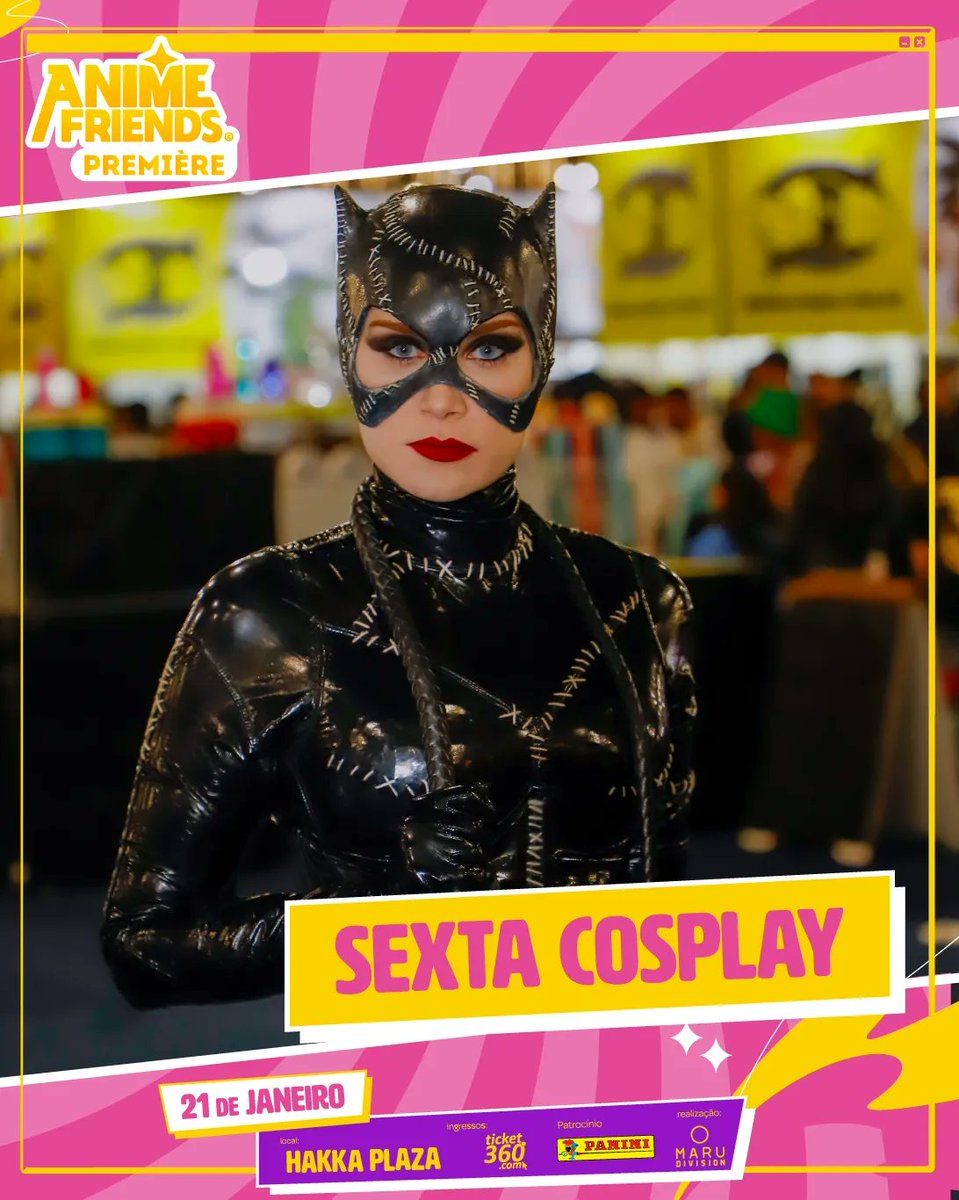 animefriends's tweet photo. Hora de enaltecer os cosplayers da semana! 

Hoje é a primeira Sexta Cosplay do ano! Marque nos comentários um cosplayer que você admira. ❤️

Fotos por: Fabricio Bom Jardim e @revistamundook

#afpremiere #AnimeFriendsPremiere #animefriends #sextacosplay https://t.co/h3eS5XOguw