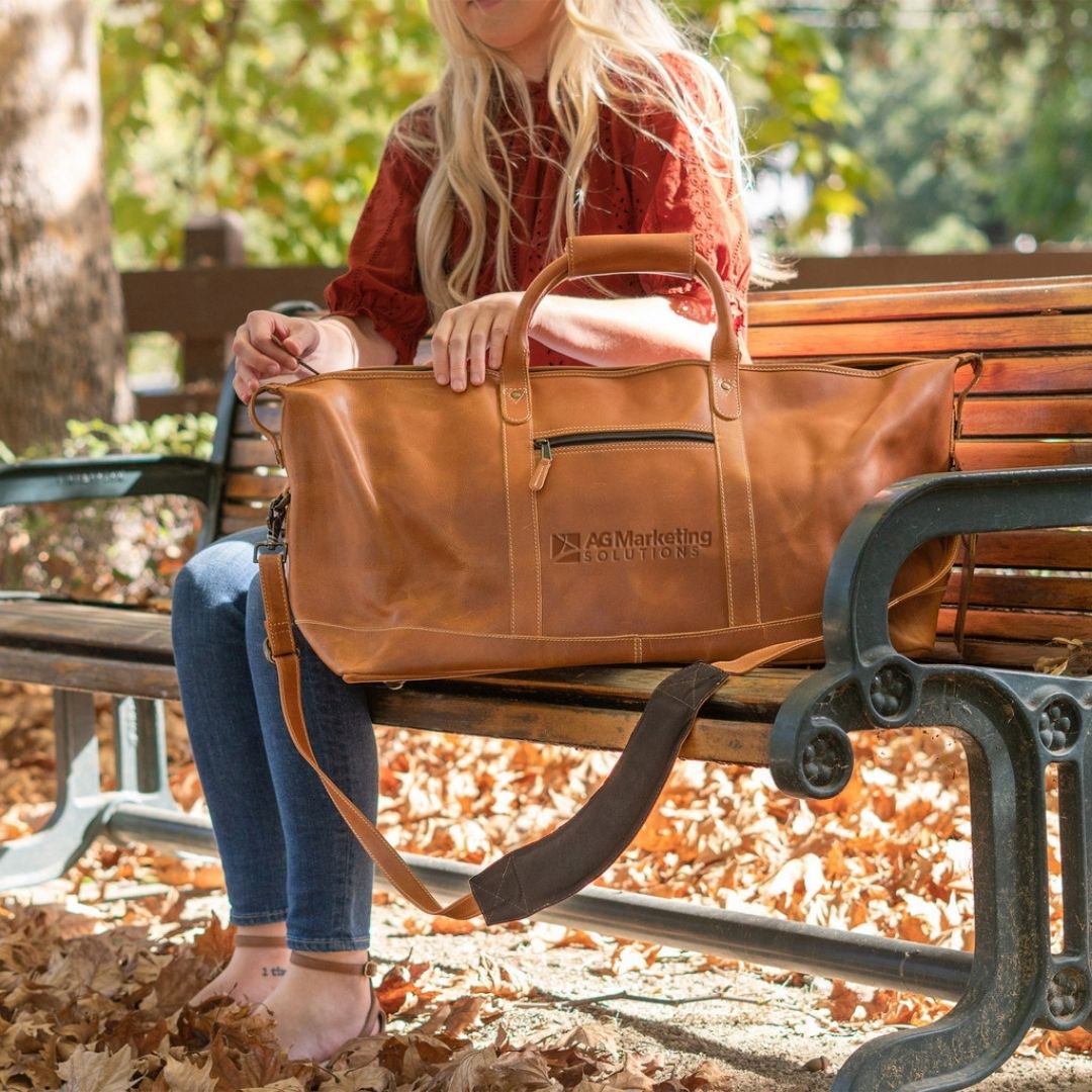 SolutionsByAGM's tweet photo. Showcase your brand in style with the Little River Leather Duffel π
This gift is perfect for employees and clients! Customize yours here: https://t.co/Z8ZK5v3xnl
#AGMSolutions #MarketingAgency #FeaturedProductFriday #LeatherDuffle #DuffleBag #PromotionalProducts #CustomPromo https://t.co/66eOjrValQ