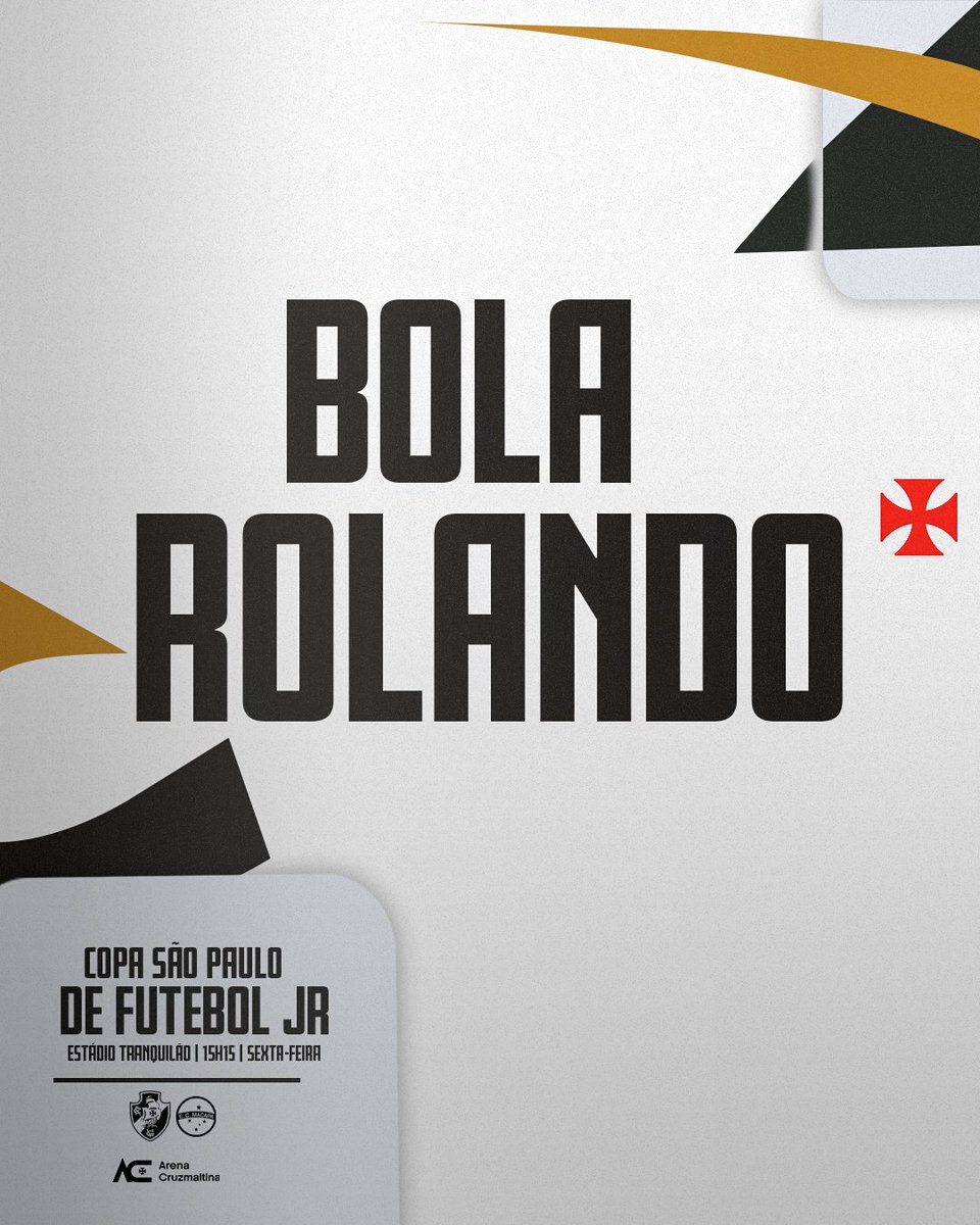 are_cruzmaltina's tweet photo. BOLA ROLANDO PARA O VASCO NA COPINHA! 👊
#VASxMAC #Copinha https://t.co/OJGdCGvlnf