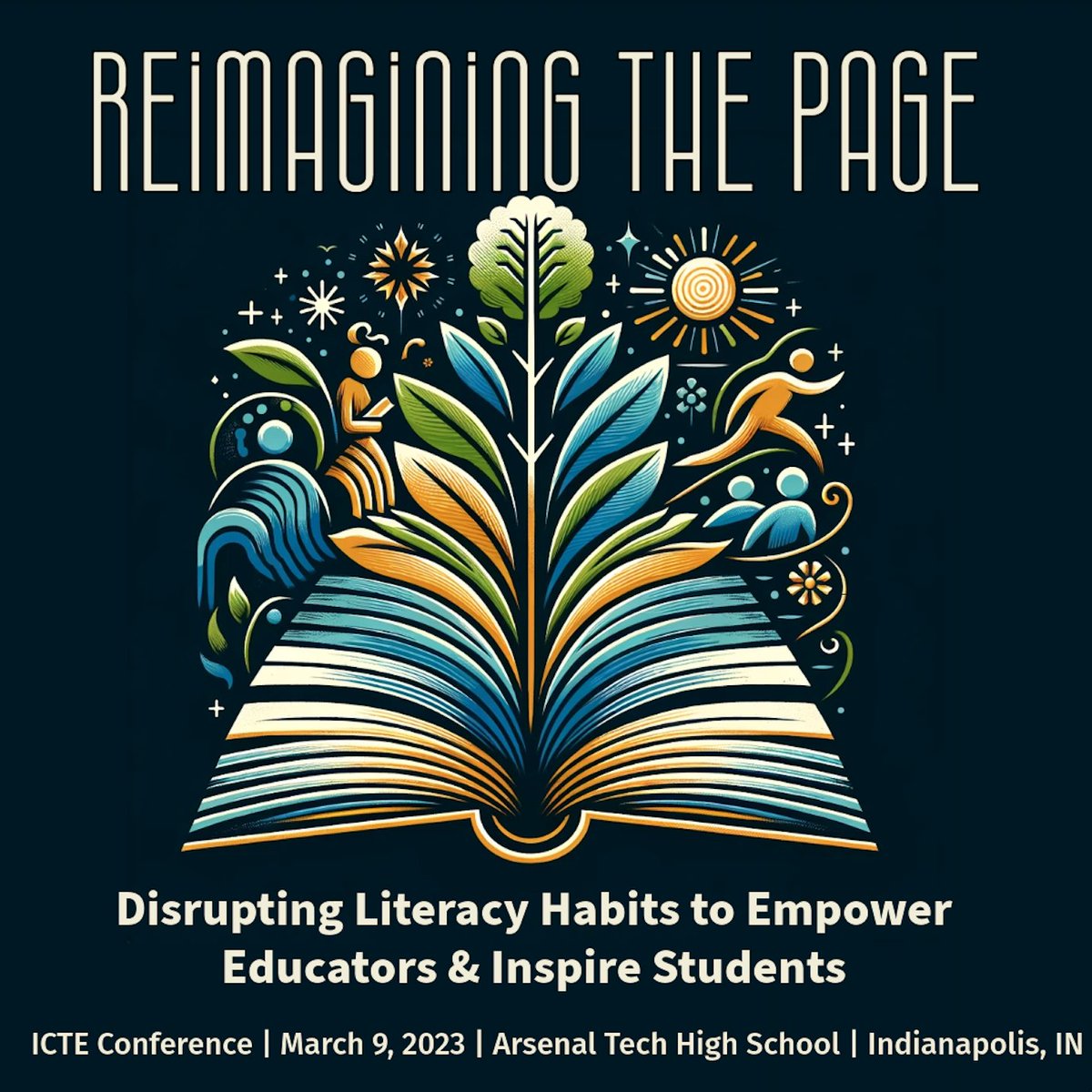 CFP! ICTE is excited to invite educators, researchers, and literacy advocates to submit proposals for our upcoming conference, “Reimagining the Page: Disrupting Literacy Habits to Empower Educators and Inspire Students.” Submission details here: bit.ly/48mQM7B.