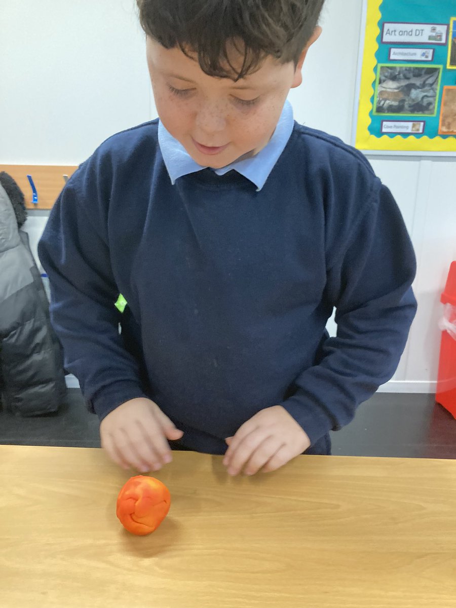 RowansPrimary's tweet photo. What a great first week of 2024! We rounded off a very successful week by creating a model of the Earth and its layers using play dough 🌍🎉@TheRowansAP #success #Geography #GeographyLesson #SEND https://t.co/phDuLXWYBc