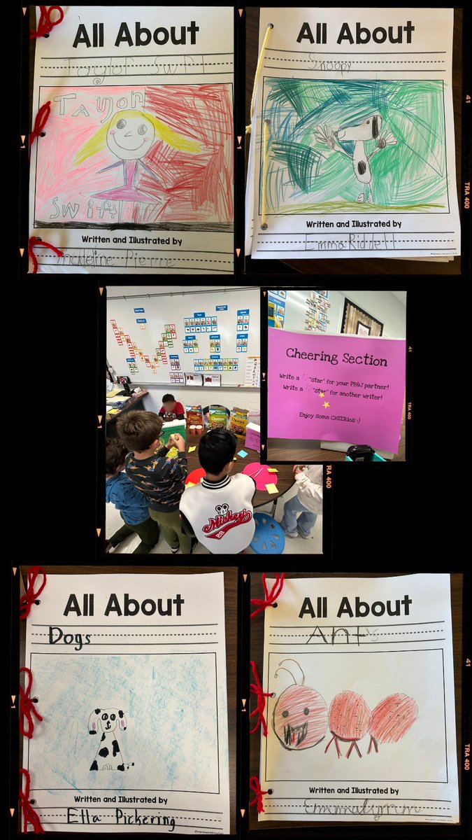 SandraReadSPC's tweet photo. Our little book lovers in 2nd grade threw a super cool publishing party! @NISDMcAndrew @nisdelemelar @DanielleKindr17 https://t.co/iuHq62qEFr