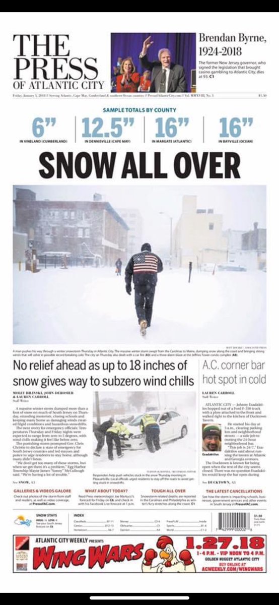 MollyBilinski's tweet photo. Remember in 2018, when there was a #snowpocalypse my first week of work at @ThePressofAC?? https://t.co/nFiVBqAApx