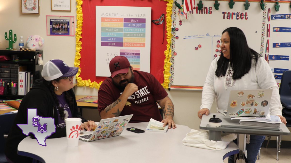 Our #SanMarcosCISD educators and staff are back on campuses actively participating in professional development and preparing their classrooms to welcome our Rattlers back for a new semester on Monday, January 8!