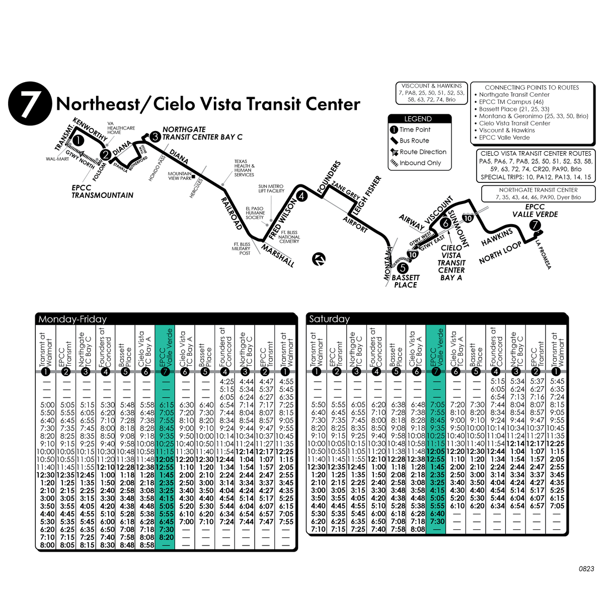 SunMetro's tweet photo. Route 7 now takes you to EPCC Valle Verde Campus! Hop on and ride from the Northeast or Cielo Vista TC.
View the map: https://t.co/k3dh2di32M
Or call 915-212-3333
#SunMetro #RideSunMetro #ValleVerde #EPCC #TheBestPlaceToStart #EPCCpride #SunCity #EPTX #NewRoute #Route7 https://t.co/qH2Kv2m7cq