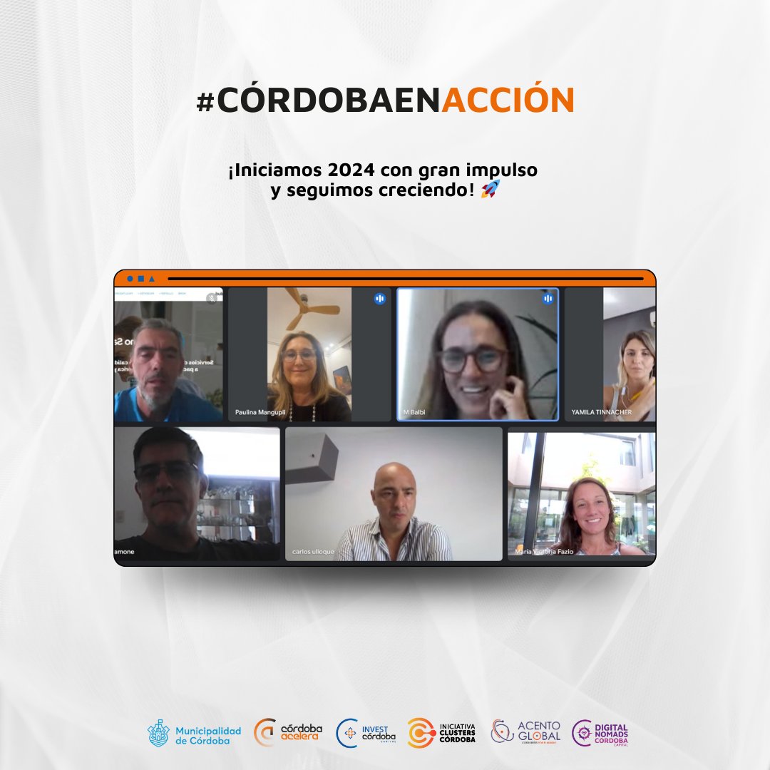 #Sinergia en el ecosistema de #CórdobaAcelera

<a href="/InvestCordoba/">Invest Córdoba Capital</a> y el #Cluster Turismo Salud intercambiaron esfuerzos para fortalecer sus iniciativas y las de @nomadscordoba y #AcentoGlobal.

Seguimos generando ideas y proyectos que contribuyan al avance conjunto de nuestras metas.