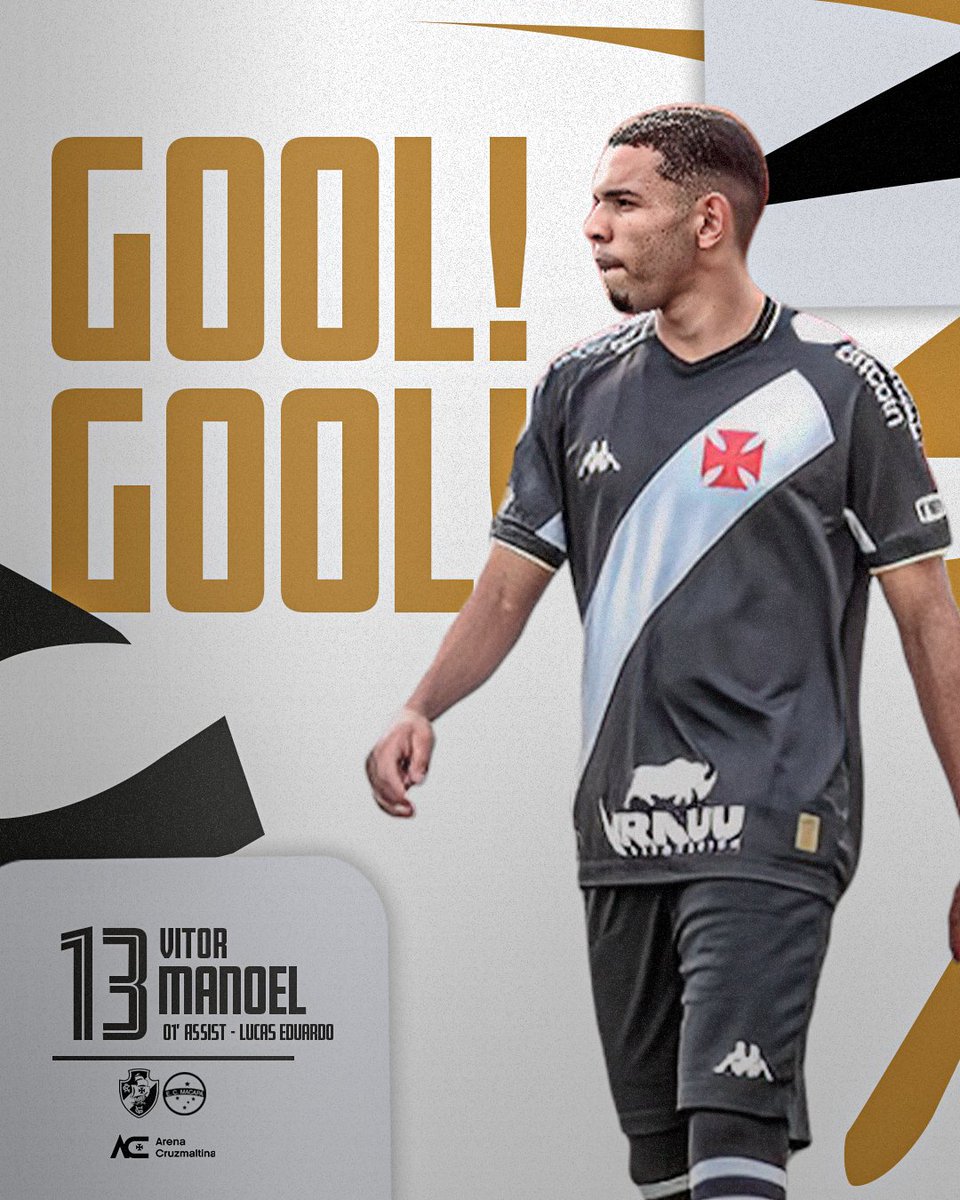 are_cruzmaltina's tweet photo. 1T | 2min: Vitor Manoel, em uma falha do goleiro, abre o placar para a equipe do Vasco. 

[1-0]

#VASxMAC | #Copinha https://t.co/GL6ufpmLrm