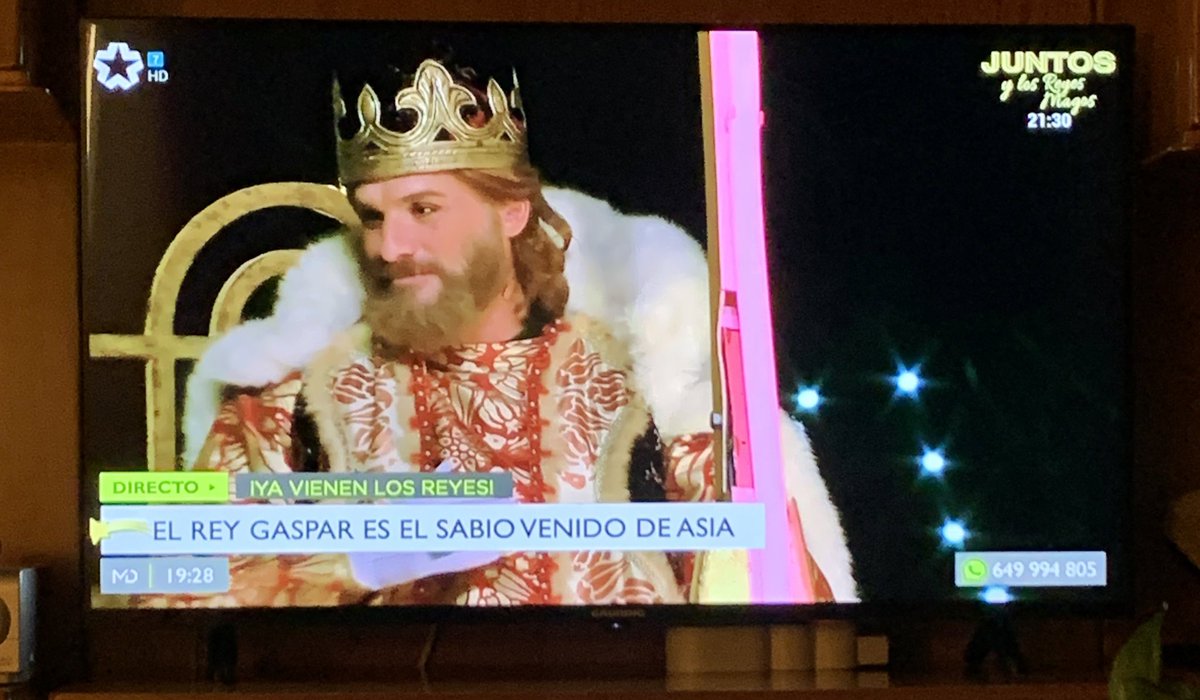 Querido Gaspar:
Seré breve, he sido buena.
Te espero esta noche 🥛🍪🎁#CabalgataReyes #CabalgataMadrid #Gaspar  #ReyesMagos #ReyesMagos2024 #Reyes2024
