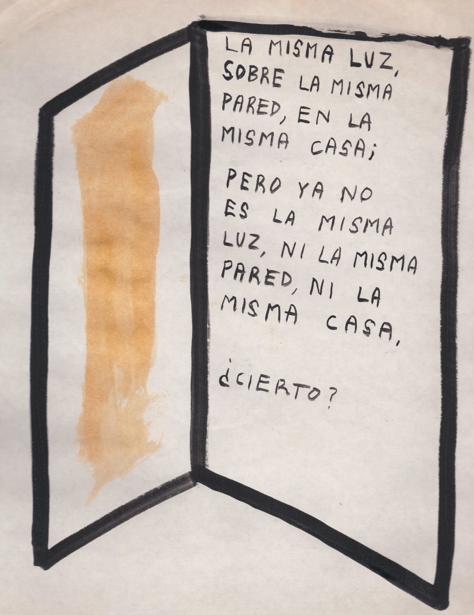 Fig. 1: “La misma luz.” ( Tinta china sobre papel) Enero, 2024.