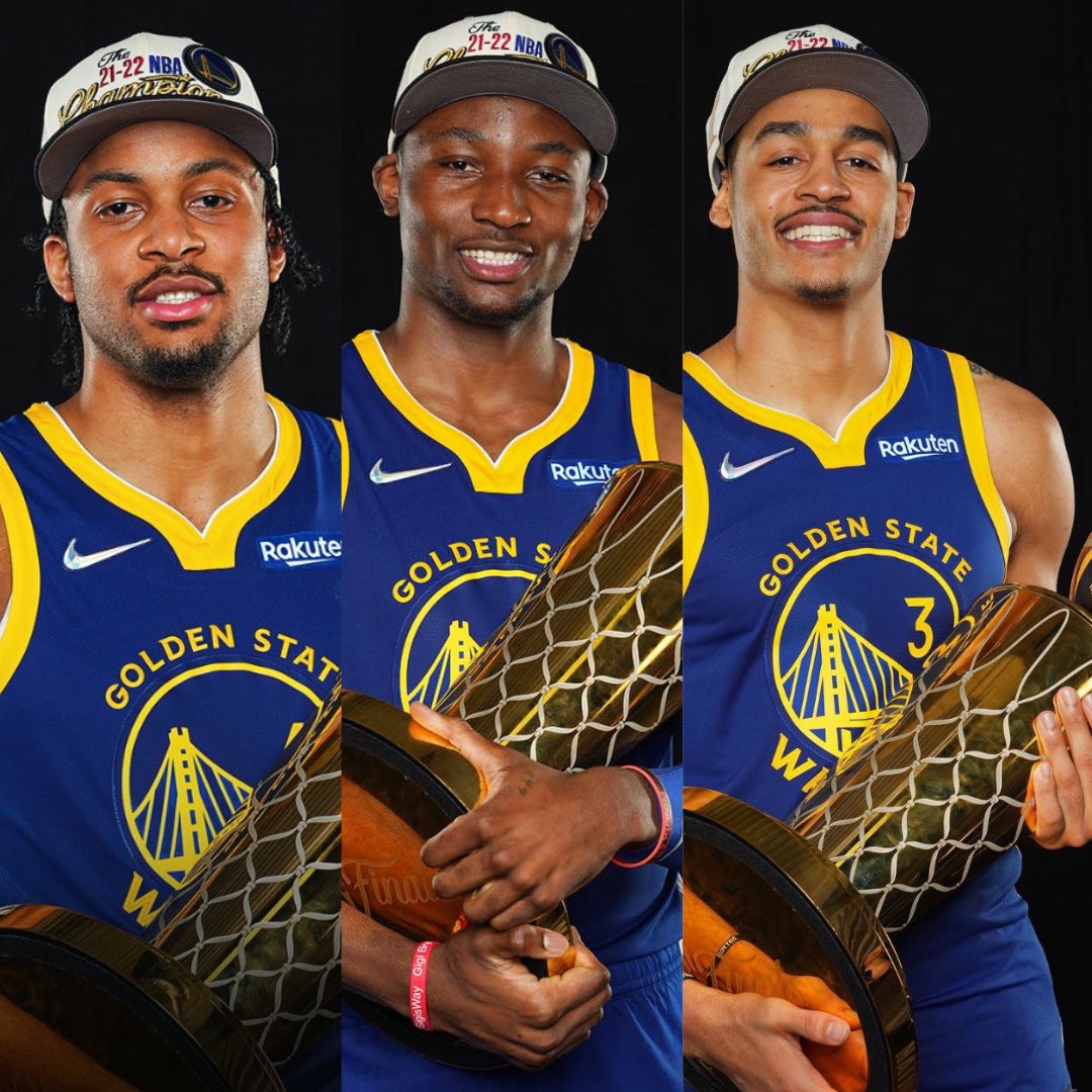 After leading their respective teams to a championship, is it time for Jonathan Kuminga (“the Kum Bucket”), Moses Moody, and Jordan Poole to form their own big 3 in Washington and prove Steve Kerr wrong?