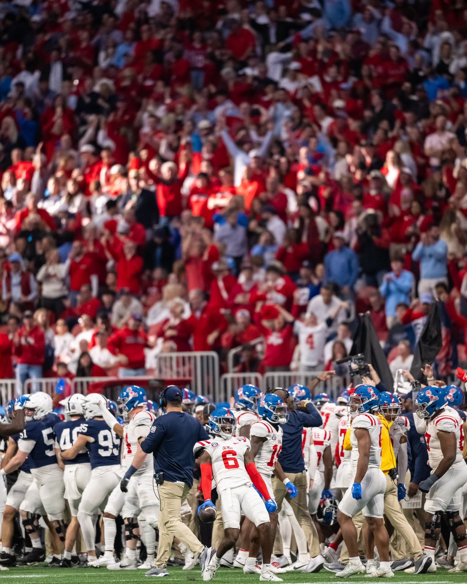 Ol Miss. V. Penn State #Peachbowl 🍑