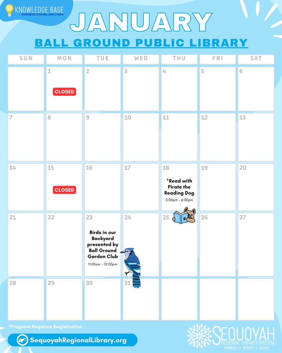 Sequoyah Regional Library System tweet media