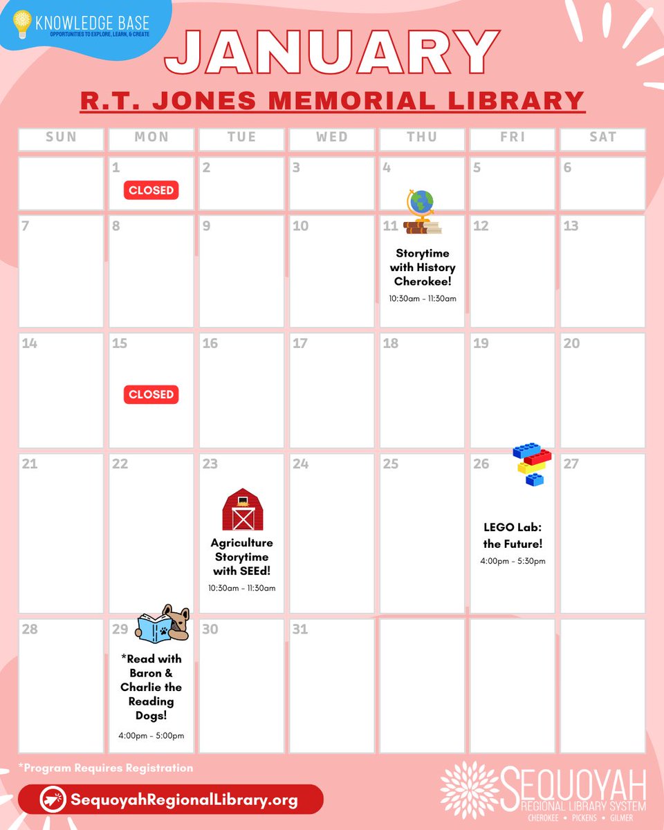 Sequoyah Regional Library System tweet media