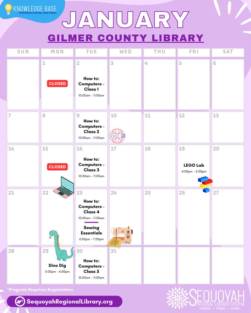 Sequoyah Regional Library System tweet media