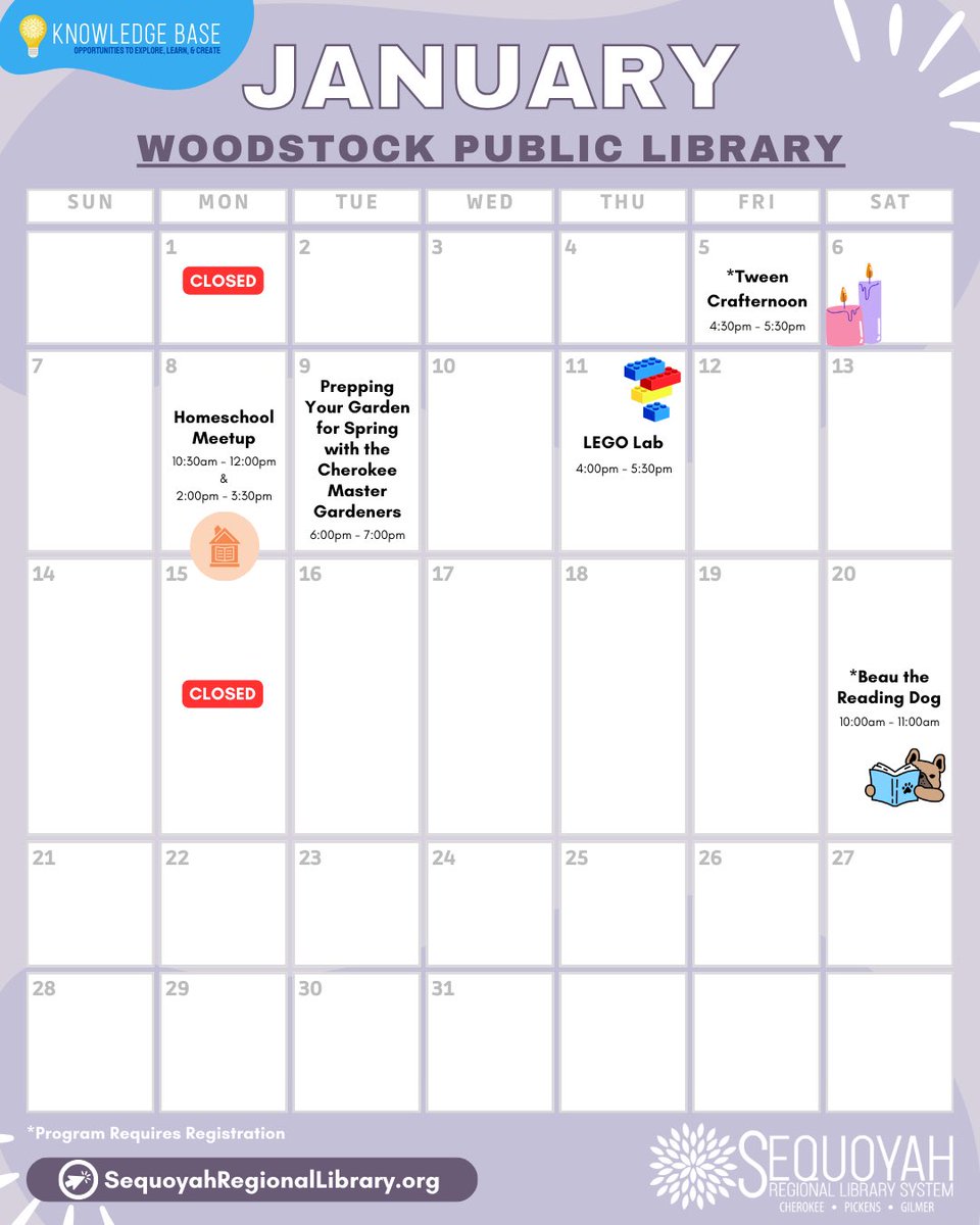 Sequoyah Regional Library System tweet media