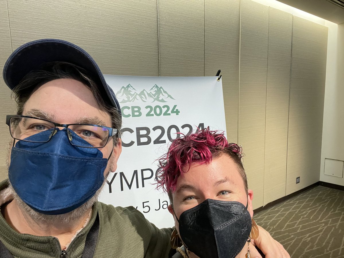 What’s better than giving a talk a #SICB2024? Having your dad come and watch 😭💗

He hasn’t heard me talk since my dissertation 5 years ago 💗