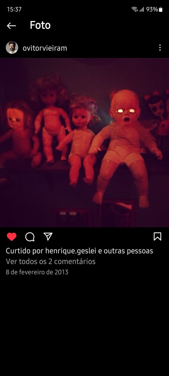 daSelvaGabry's tweet photo. Meu primeiro like no IG https://t.co/bZPsm3ovQx