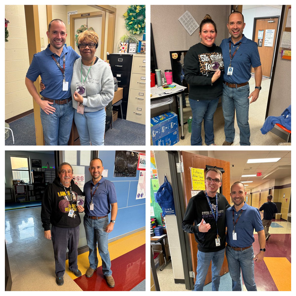 Congratulations to Avonda Talley (Cater), Cheryl Lawton (Raye Allen), Samuel Padilla and Gehrig Rock (Lamar) on winning the Cybersecurity Gift cards!!!